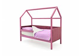 Кровать-домик мягкий Svogen с бортиком лаванда