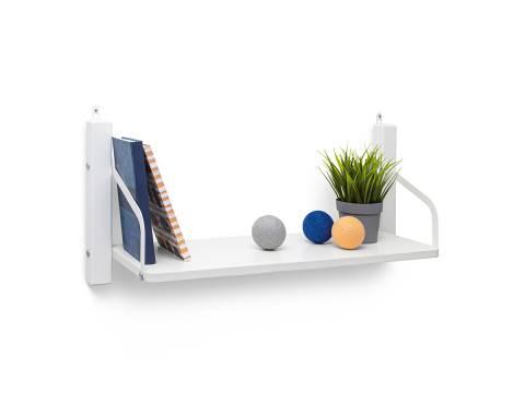 Детская навесная полка Svogen белый