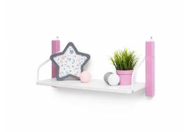 Детская навесная полка Svogen лаванда