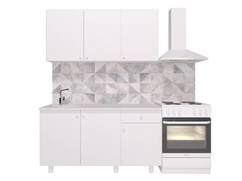 Кухонный гарнитур Point 1500 Белый