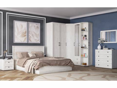 Спальня София Дуб крафт белый