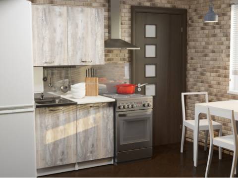 Кухонный гарнитур Арина мини 1000 мм