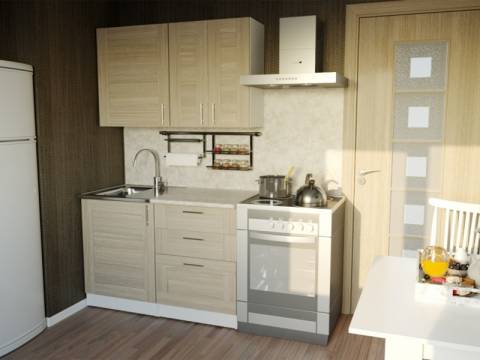 Кухонный гарнитур Лира лайт 1200 мм