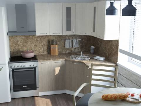 Кухонный гарнитур Ольга оптима 2 1500х1300 мм