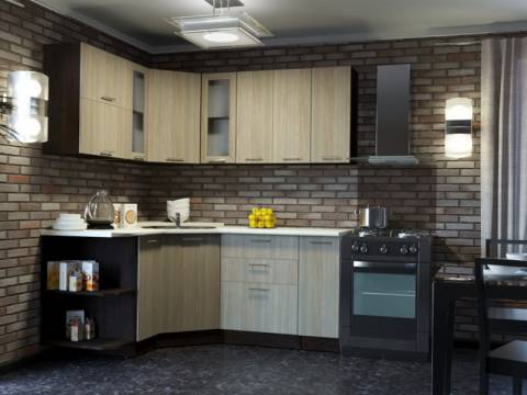 Кухонный гарнитур Светлана оптима 1500х1800 мм