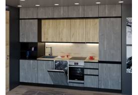 Кухонный гарнитур Адажио люкс 3000 мм
