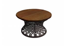 Стол Бонго мини диаметр 560 коричневый