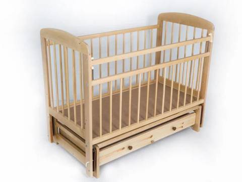 Кровать детская Мишутка №11 Светлая