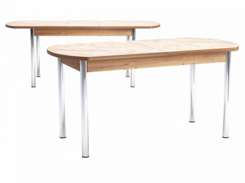 Стол MAX-Европа Хром