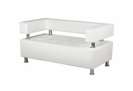 Диван трехместный Райли Кожзам Белый