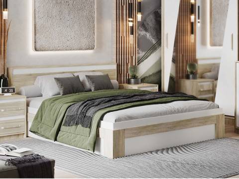 Кровать 1400 Эдем-1 секция №20 с подъемный механизмом