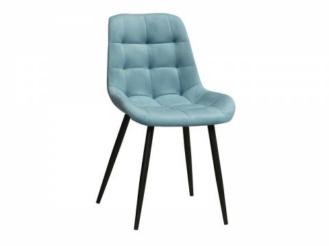 Стул Кварта велюр тенерифе дасти блю
