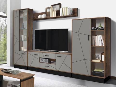 Гостиная Гамма фасад грей