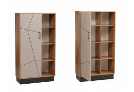 Шкаф комбинированный 54.06 Гамма фасад грей