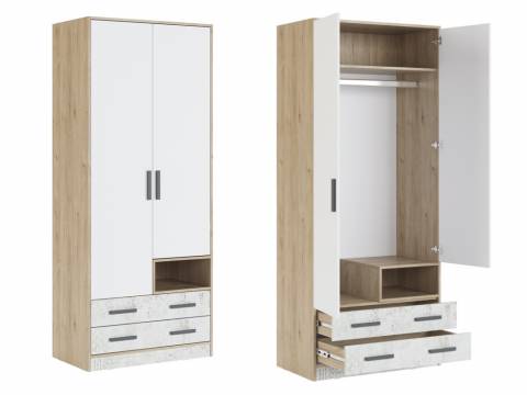 Шкаф двухдверный Алиса мод.9