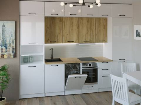 Кухонный гарнитур Жасмин экстра 3000 мм