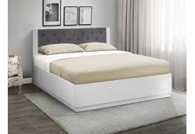 Кровать Венеция 12.3 1600 основание ладе велюр 032