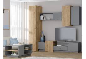 Гостиная Квадро Графит