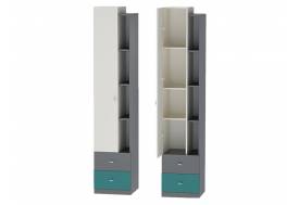 Пенал Клео П-1 графит, миндаль, океан