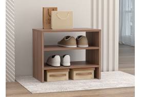 Обувница открытая 550 ЛДСП ясень темный