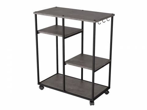 Консоль Вэстри серый бетон