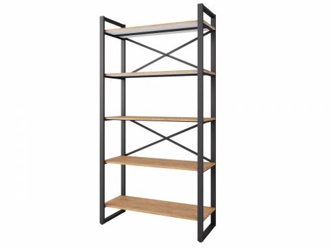 Стеллаж Хардвиг L дуб американский