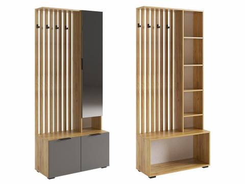 Прихожая Бери графит