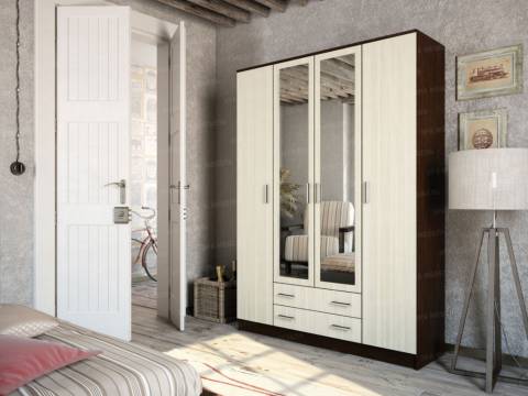 Шкаф Квадро венге-лоредо