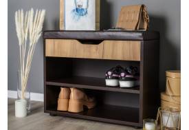Обувница Liga с откидной крышкой 615 Венге