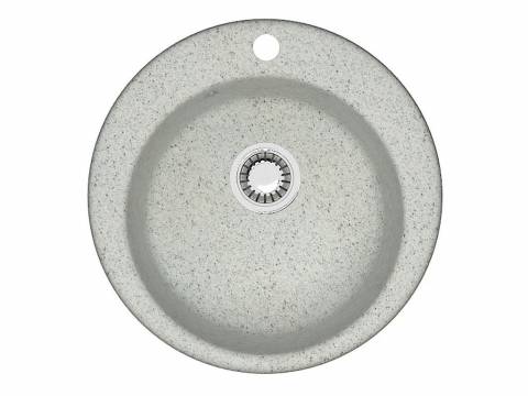 Мойка врезная Карельский камень модель 30 Светло-серый