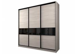 Шкаф-купе Max МШ-23-6-24-999 пленка Oracal черная