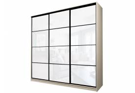 Шкаф-купе Max МШ-25-6-27/2-222 пленка Oracal белая