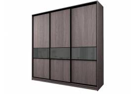 Шкаф-купе Max МШ-25-6-27/2-999 пленка Oracal темно-серая