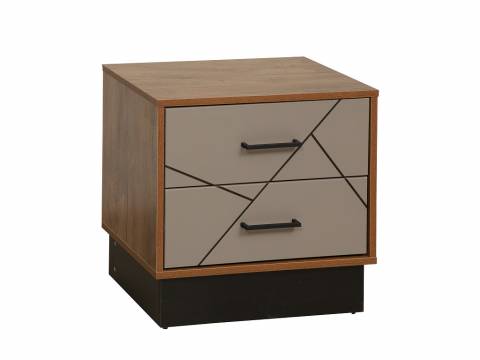 Тумба прикроватная 54.19 Гамма грей