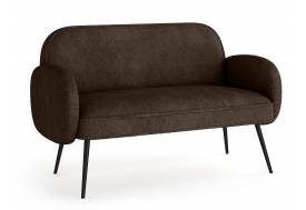 Диван 2-х местный Флеминг велюр барни шоколад