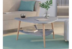 Стол журнальный Дельта Черный мрамор