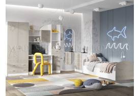 Детская Юниор-2 с рабочей зоной Шарли Мокко