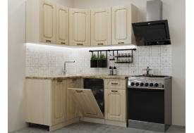 Кухонный гарнитур 17 Грецкий орех 1400х1450