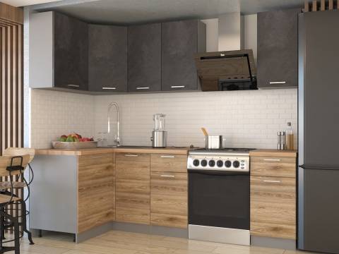 Кухонный гарнитур арт 15 Лофт 1200х1800 мм