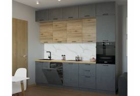 Кухонный гарнитур арт 32 Лофт 3000 мм