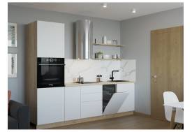 Кухонный гарнитур арт 4 Тальк Дуб сонома 2650 мм