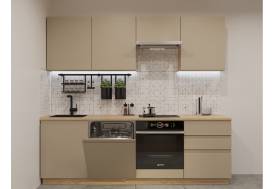 Кухонный гарнитур арт 38 Лайн Пикрит 2400 мм