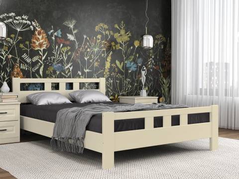 Кровать Вероника-2 1400 Слоновая кость