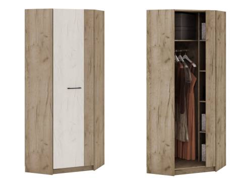 Угловой шкаф Марица дуб крафт