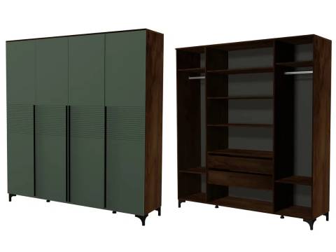 Шкаф ШР-4 Брента Таксус-Оливковый