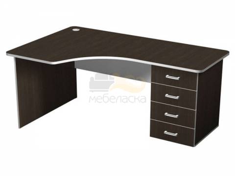 Станция рабочая с тумбой левая ПСРт3.14Л