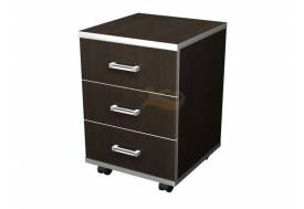 Тумба подкатная с 3 ящиками ПТ3