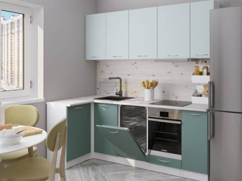 Кухонный гарнитур Асая прайм 2 400 1100х2000 мм (ПМ)