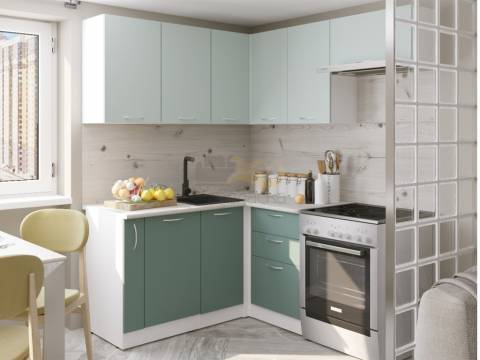 Кухонный гарнитур Асая мега прайм 1600х1700 мм