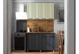 Кухня Вандт 1200 МДФ Айвори/Лунный Кратер без столешницы